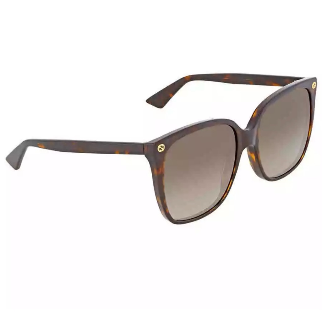 Gucci Brown Square Ladies Sunglasses